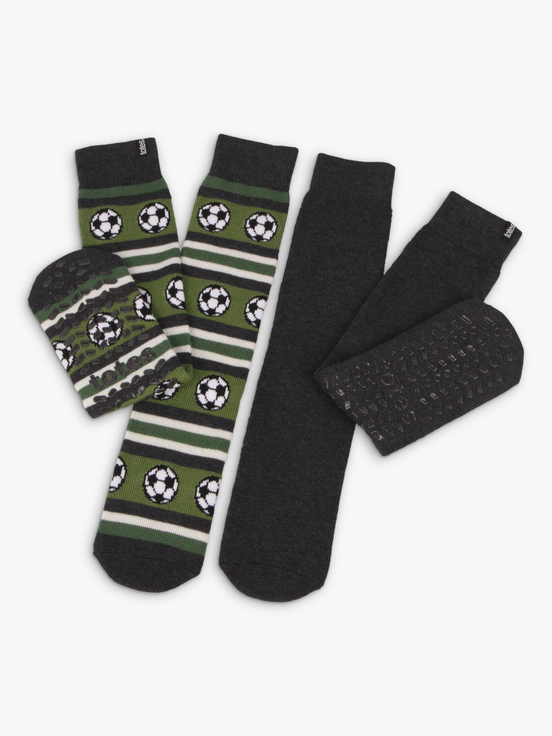 

Оригинальные футбольные носки Toasties Slipper totes, черный/мульти