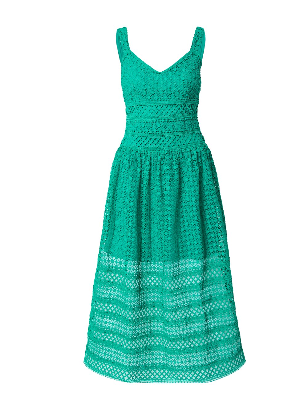 Платье Warehouse, зеленый
