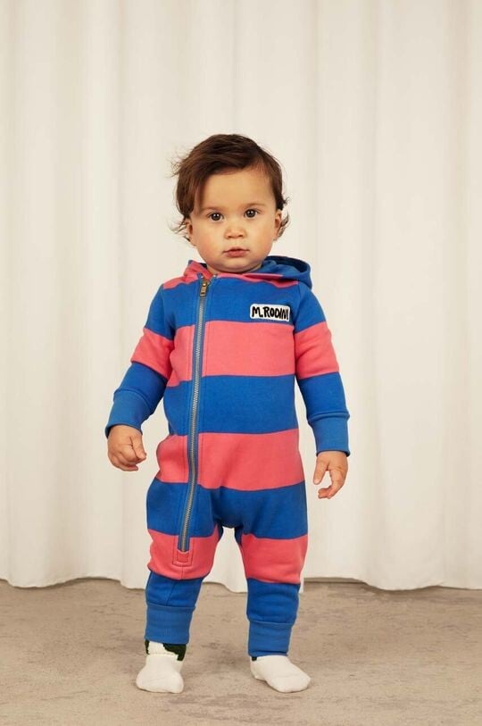 

Хлопковый детский комбинезон Mini Rodini, мультиколор