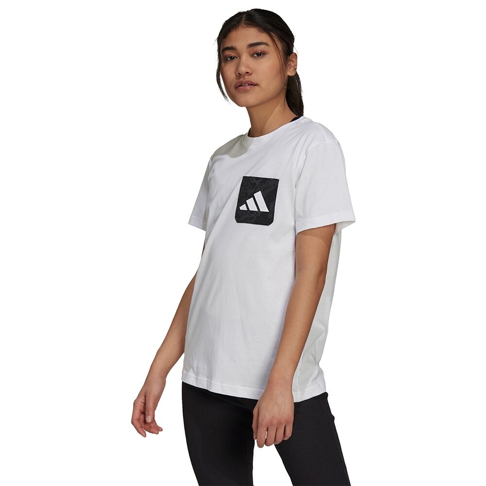 

Рубашка adidas Sportswear Lace Camo GFX 1, белый