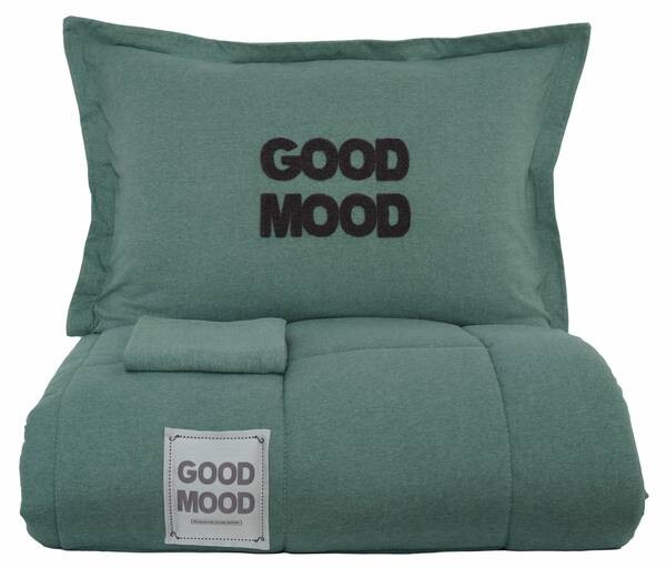 

Комплект постельного белья KARACA Good Mood, 3x200x155 см, темно-зеленый