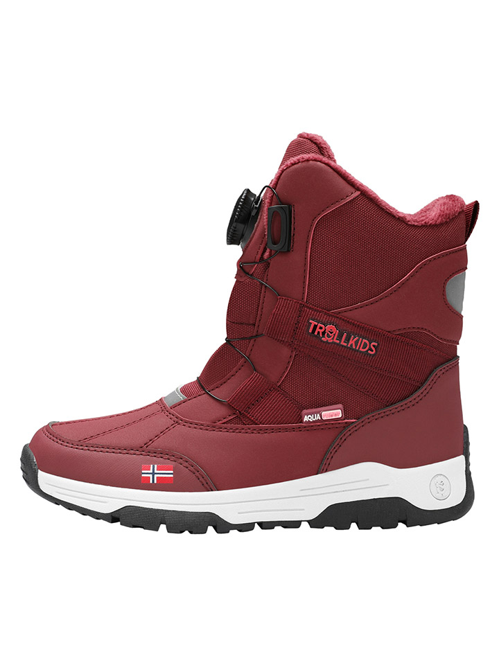Ботинки Trollkids Narvik XT, красный