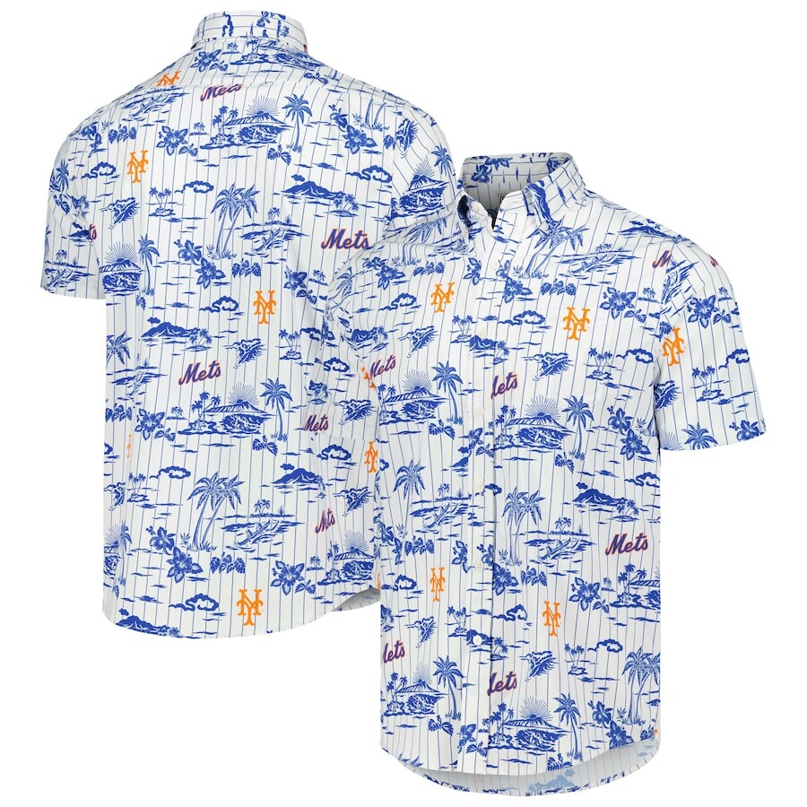 

Рубашка Reyn Spooner New York Mets, белый