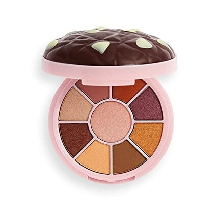 

I Heart Revolution Cookie Palette Шоколадная палитра теней для век, 9 оттенков Makeup Revolution