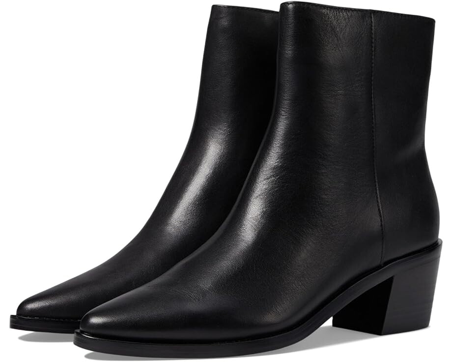 

Ботинки Madewell The Everten Ankle Boot in Leather, реальный черный
