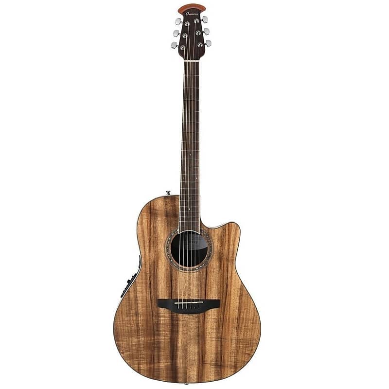 Акустическая гитара Ovation Celebrity Traditional Plus E-Acoustic Guitar CS24P-FMYR, CS/Mid/Cutaway, Flamed Myrtlewood Burst