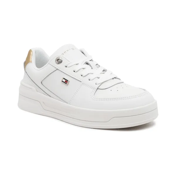 

Кожаные баскетбольные кроссовки Essential Tommy Hilfiger, белый
