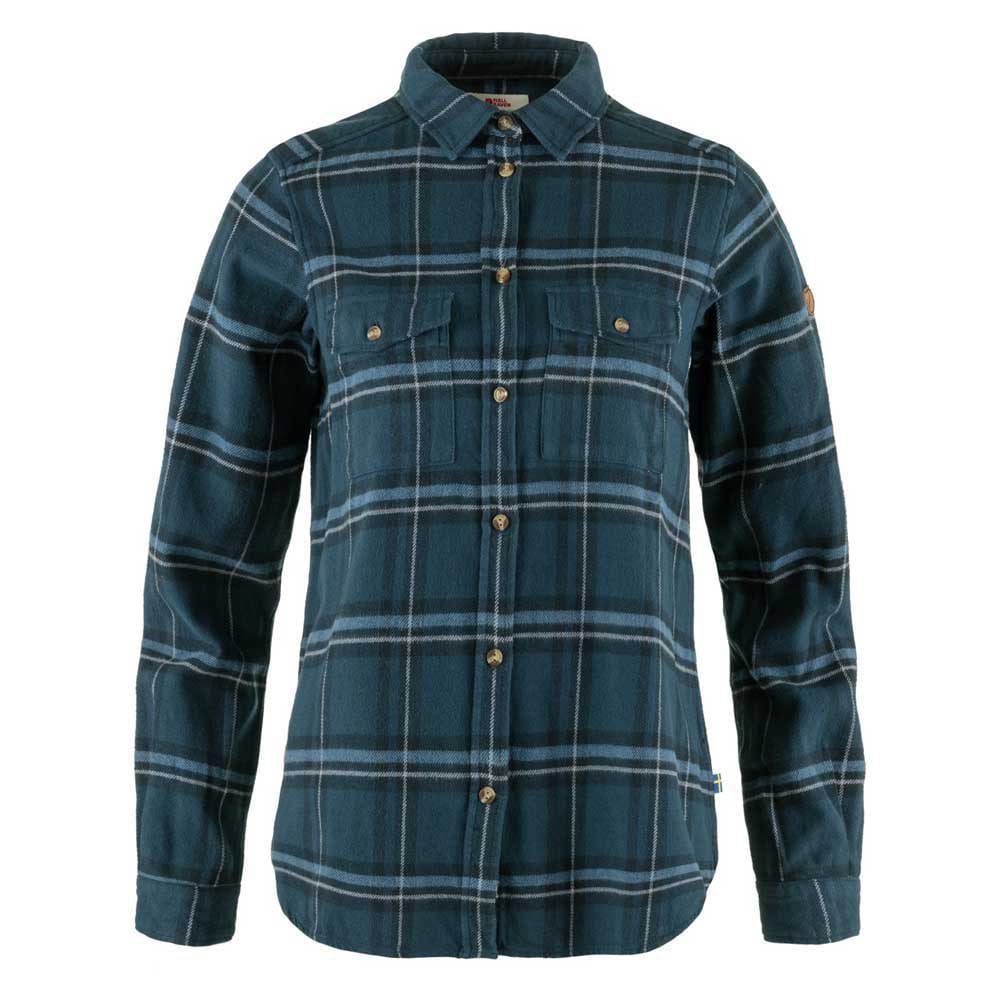 

Рубашка Fjällräven Övik Heavy Flannel, синий