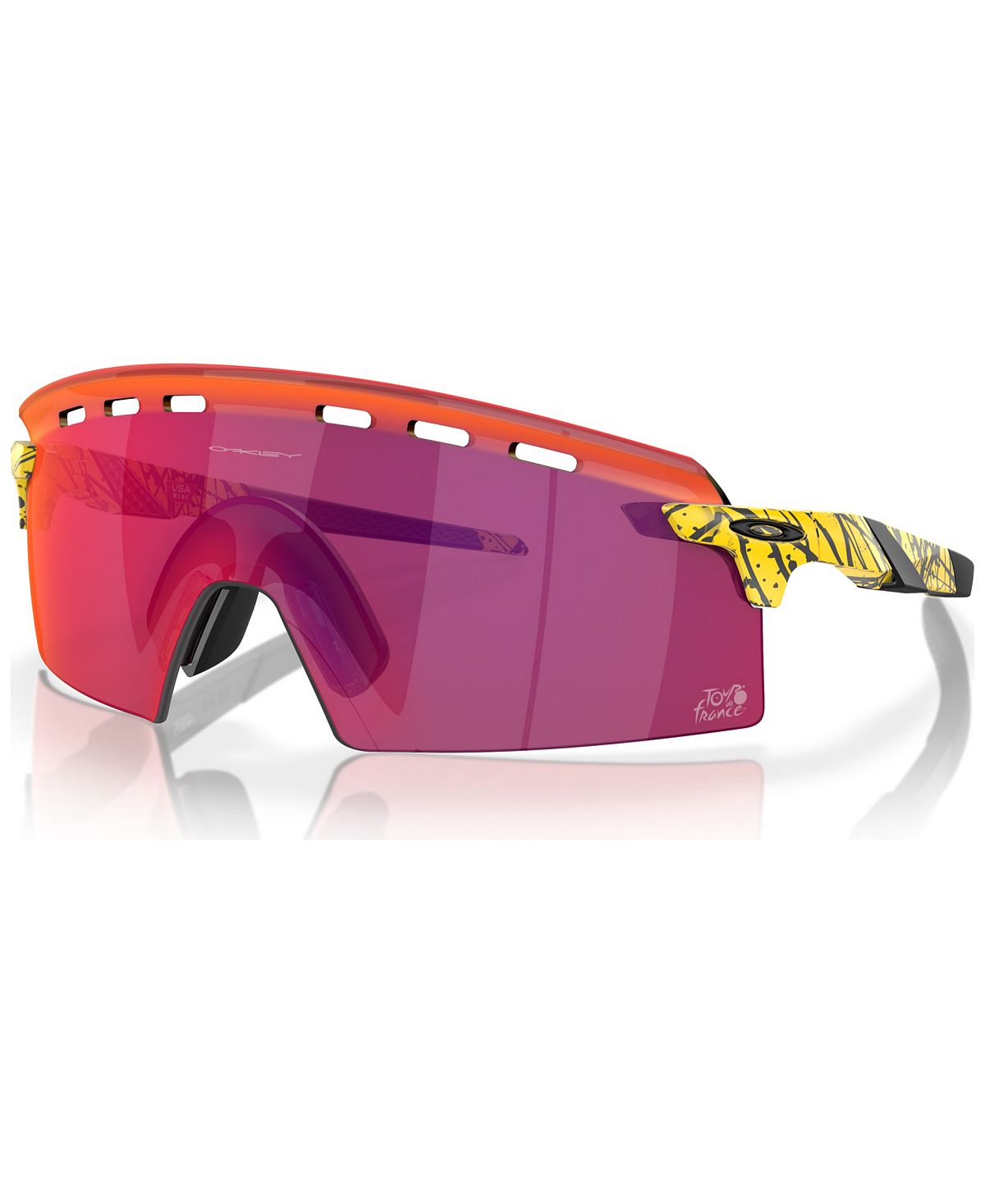 Мужские солнцезащитные очки Tour De France 2023 Encoder Strike Vented Oakley gaming splatter card