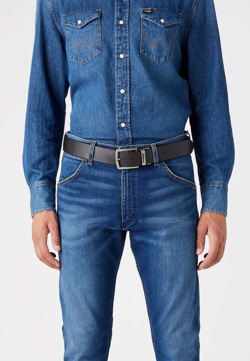

Пояс Wrangler, черный