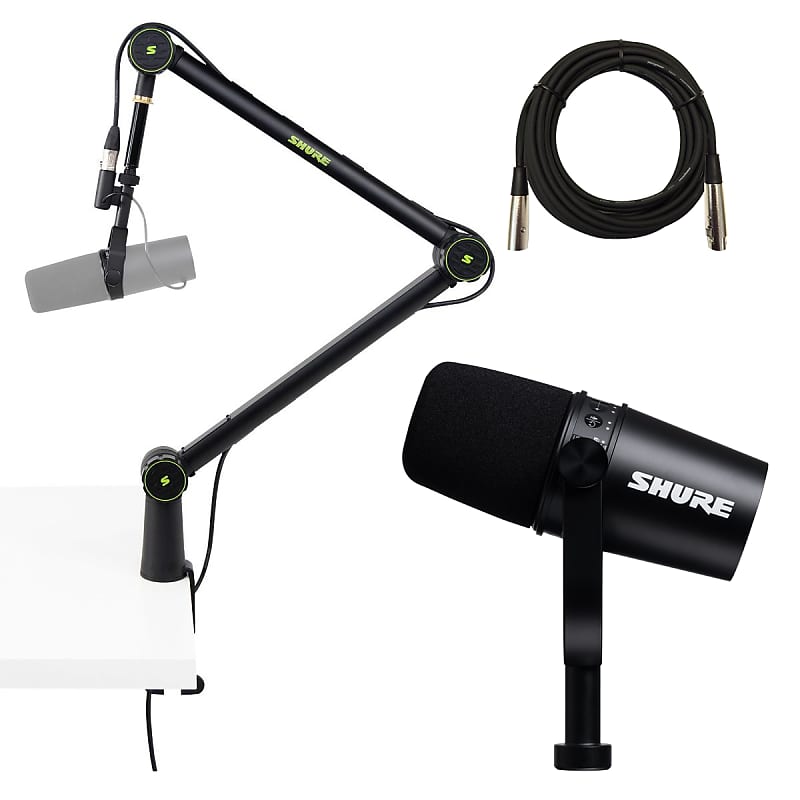 

Микрофон для подкастов Shure MV7 Dynamic USB Podcast Microphone