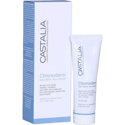 

Chronoderm Крем-гель для век с ретинолом для женщин 15 мл, Castalia