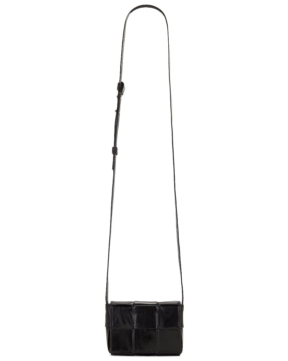 

Сумка кросс-боди Bottega Veneta Candy Cassette, цвет Black & Silver