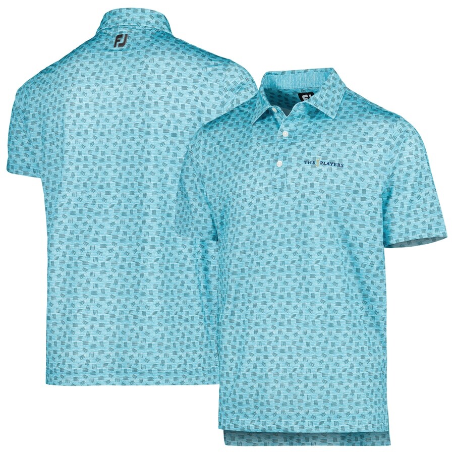 

Поло с коротким рукавом FootJoy The Players, синий