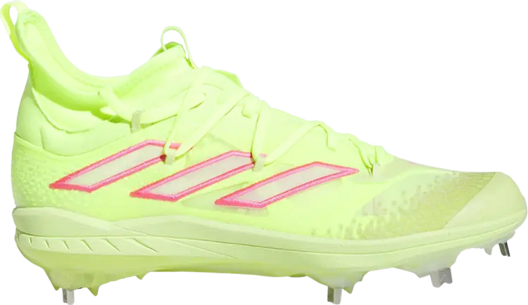 

Кроссовки Adizero Afterburner 9 NWV 'Lucid Lemon Pink', зеленый