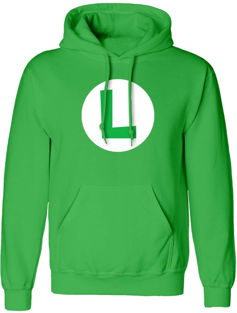 Толстовка Super Mario Hoodie, зеленый super mario kids costume hoodie pants boys