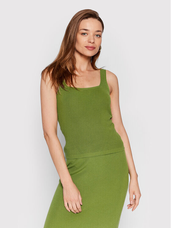 

Топ приталенного кроя United Colors Of Benetton, зеленый