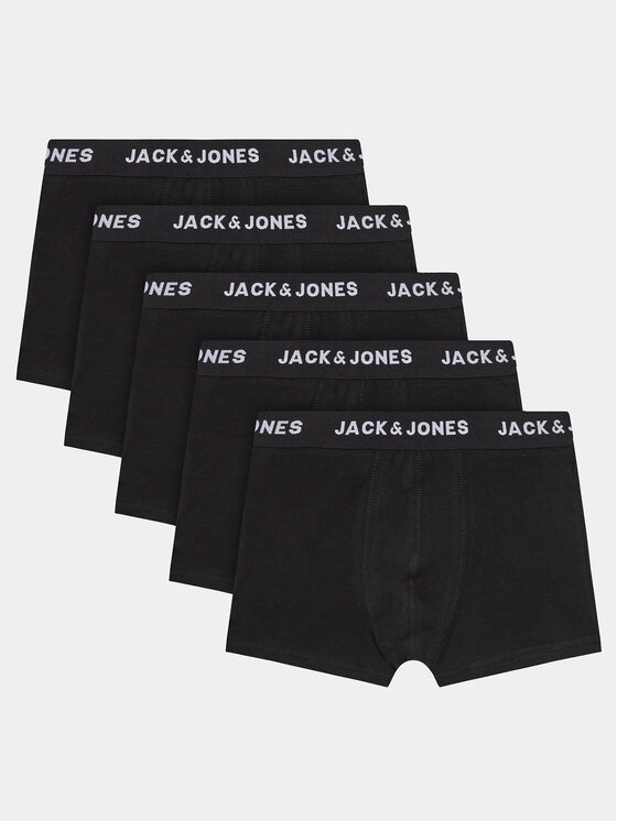 

Комплект из 5 боксеров Jack&Jones, черный