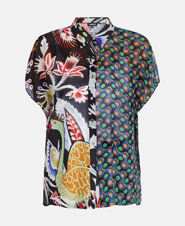 

Рубашка Desigual, зеленый