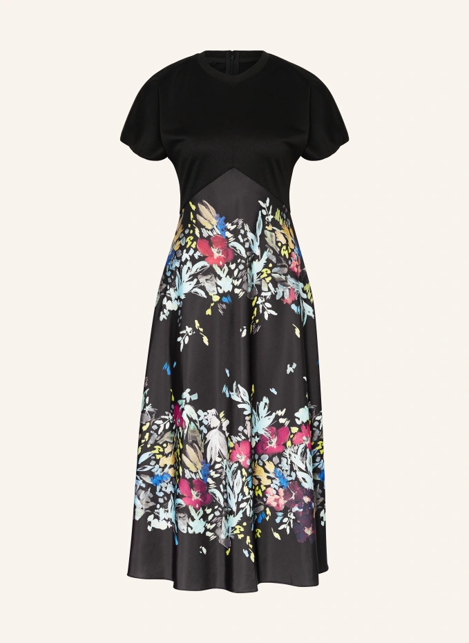 

Платье maulina из микса материалов Ted Baker, черный