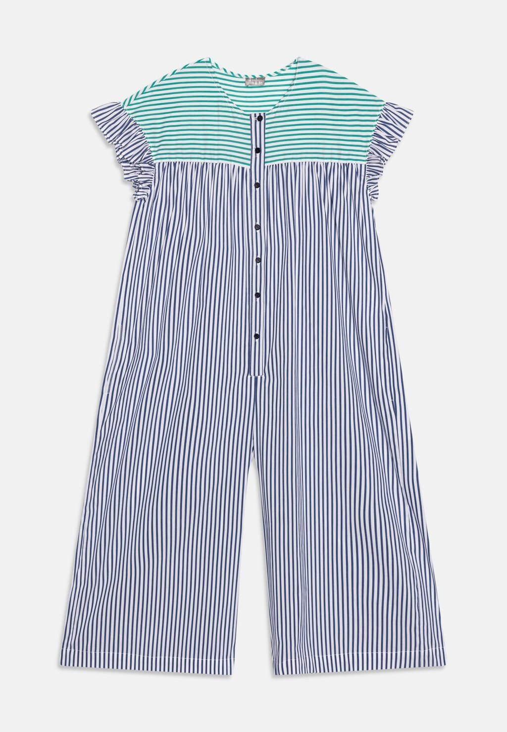 

Комбинезон DUNGAREES CASUAL STRIPED Il Gufo, цвет blue/acqua