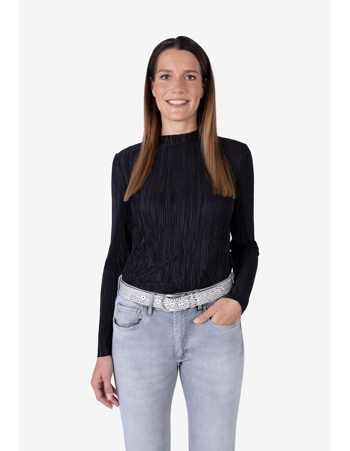 

Ремень b.belt Vollleder Zoe Silver, белый