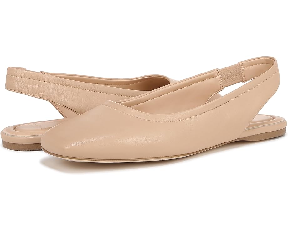 Туфли на плоской подошве Franco Sarto Flexa Antona Slingback Ballet Flat, цвет Nude Beige Leather