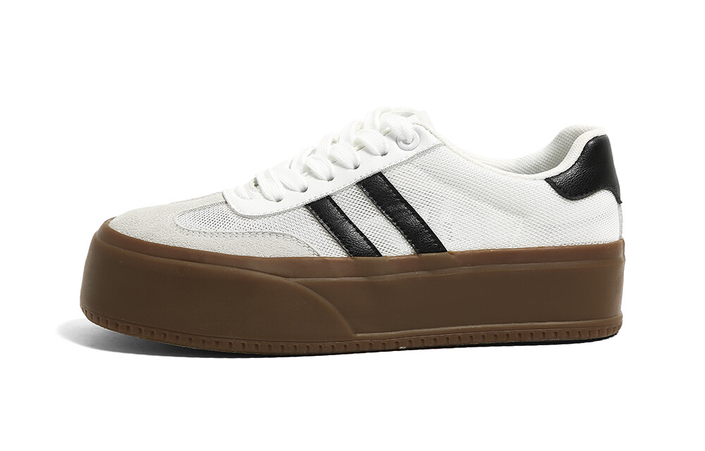 

Кроссовки HUANQIU Skateboarding Shoes Women's, белый/черный