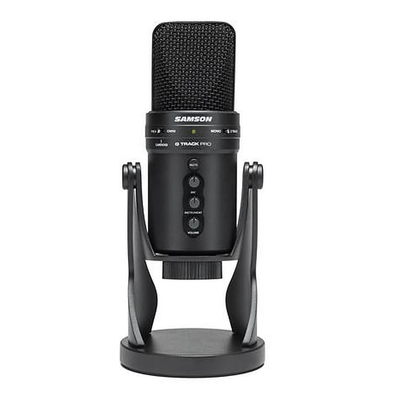 Микрофон Samson G-Track Pro USB Condenser Microphone микрофон студийный samson usb g track pro черный
