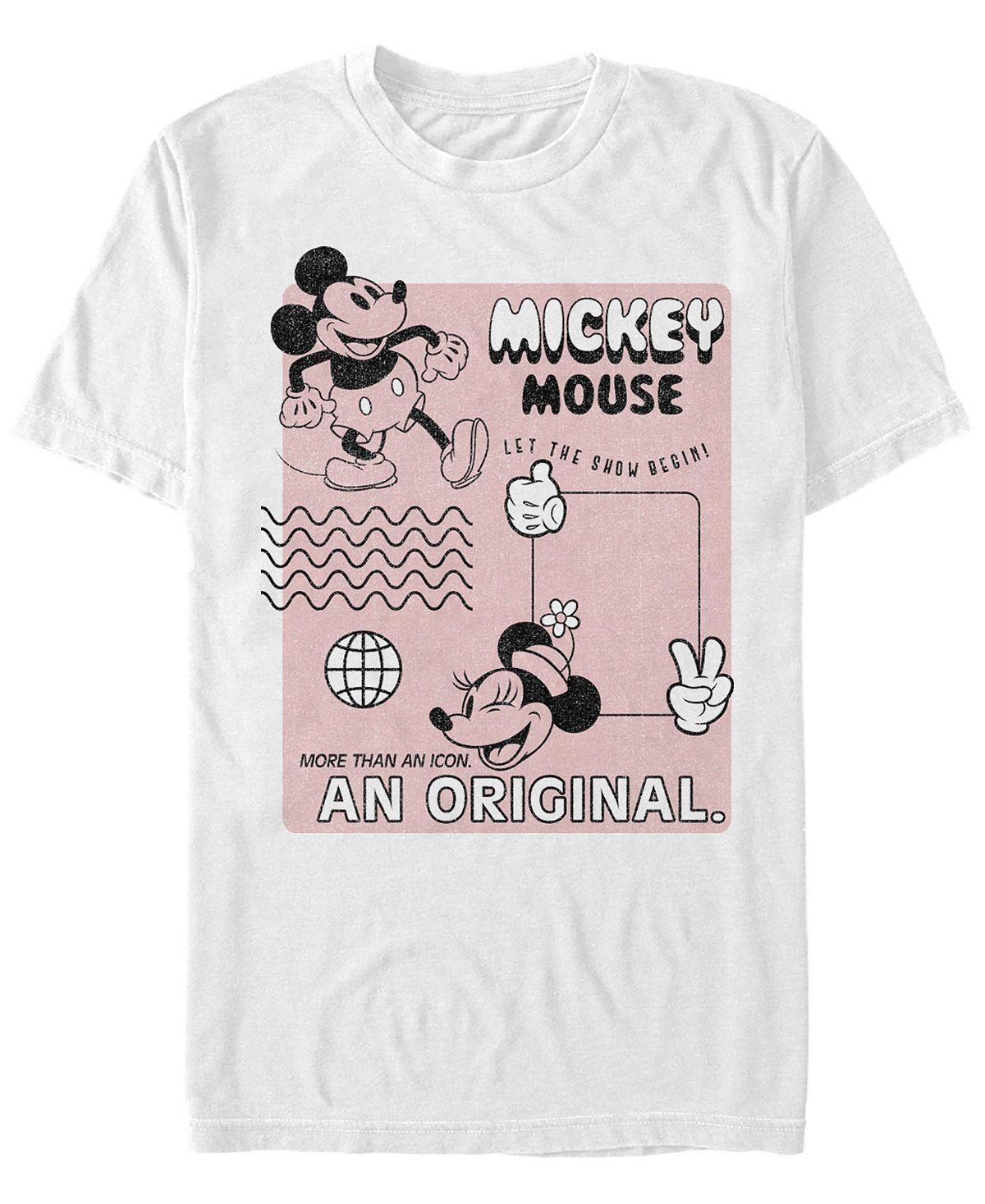 Мужская оригинальная футболка с коротким рукавом с Микки Маусом Fifth Sun фотографии