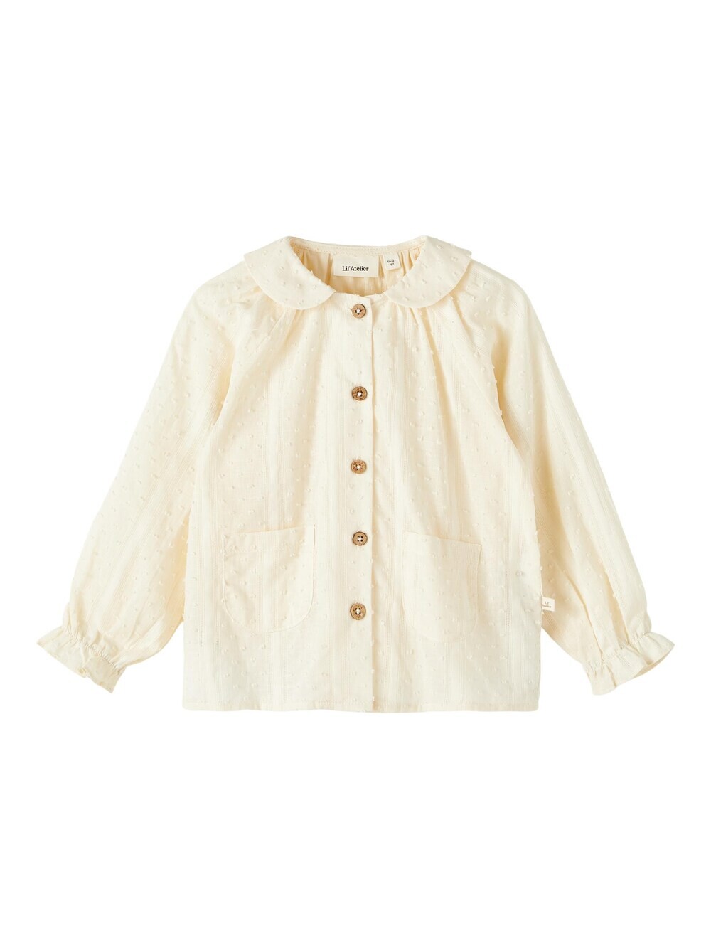 

Блузка Lil Atelier Kids Danya, крем