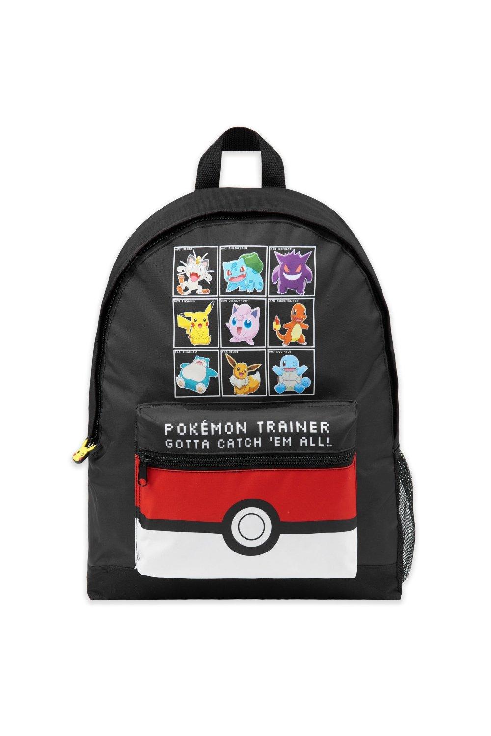 Большой рюкзак Пикачу Pokemon, мультиколор рюкзак эш и пикачу pokemon оранжевый 5
