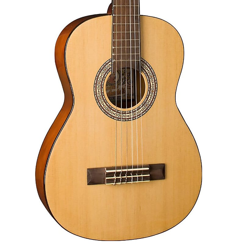 Акустическая гитара Oscar Schmidt OCHS 1/2 Size Classical Acoustic Guitar, Natural