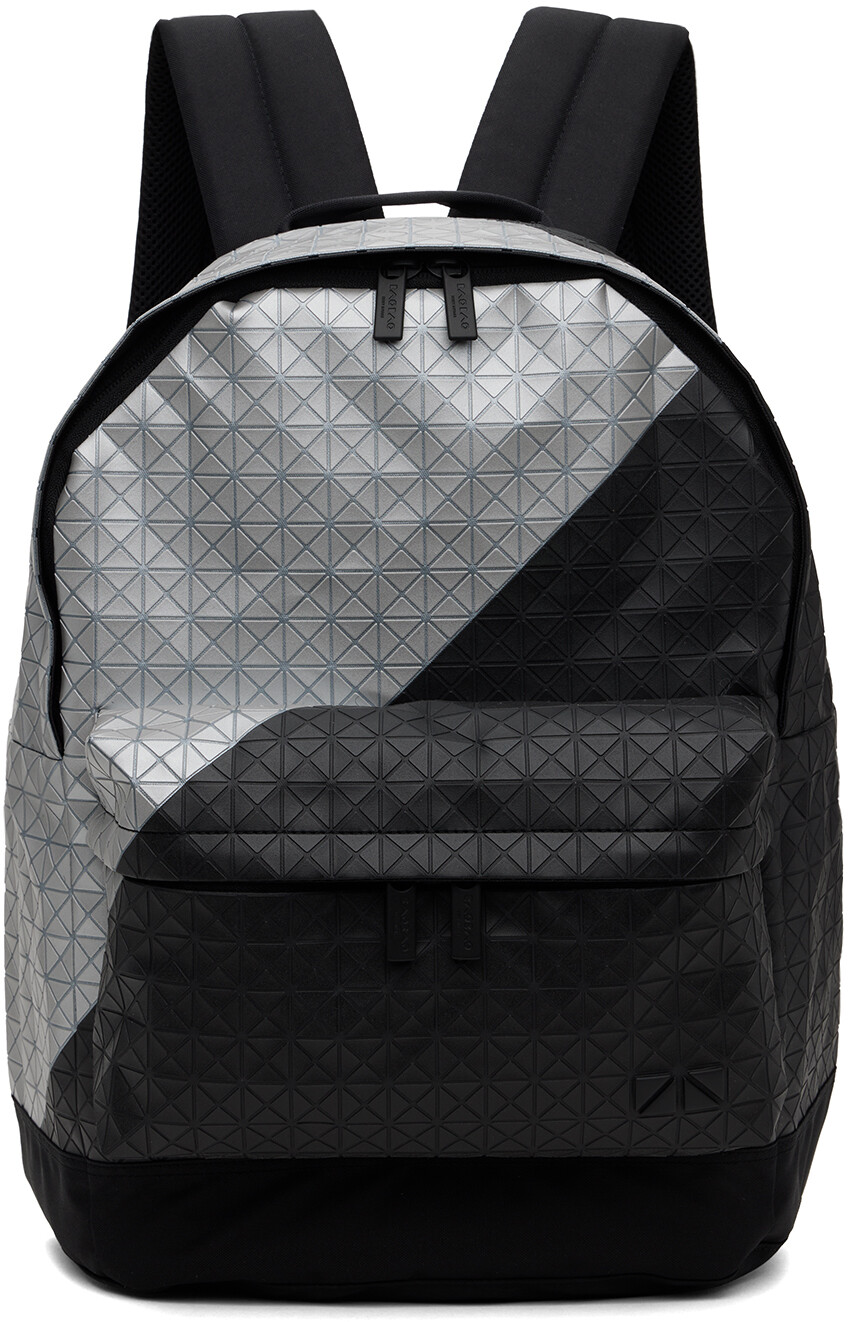 

Черно-серый рюкзак-рюкзак Bao Bao Issey Miyake, цвет Gunmetal