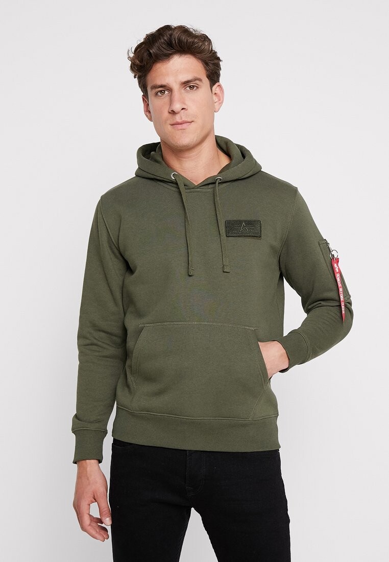 

Худи Alpha Industries, темно-зеленый