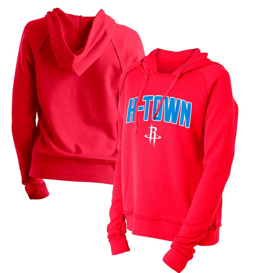 

Пуловер с капюшоном New Era Houston Rockets, красный