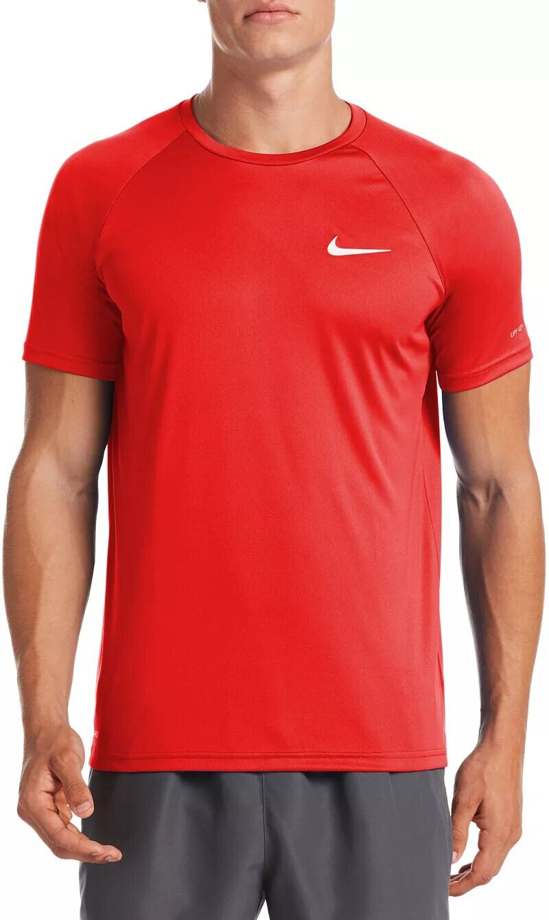 

Мужской рашгард с короткими рукавами Nike Essential Hydroguard