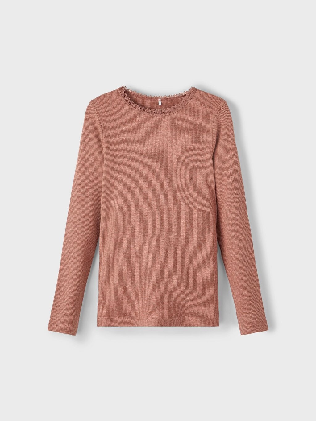 

Футболка с длинным рукавом Nkfkab Slim Name it, цвет cognac