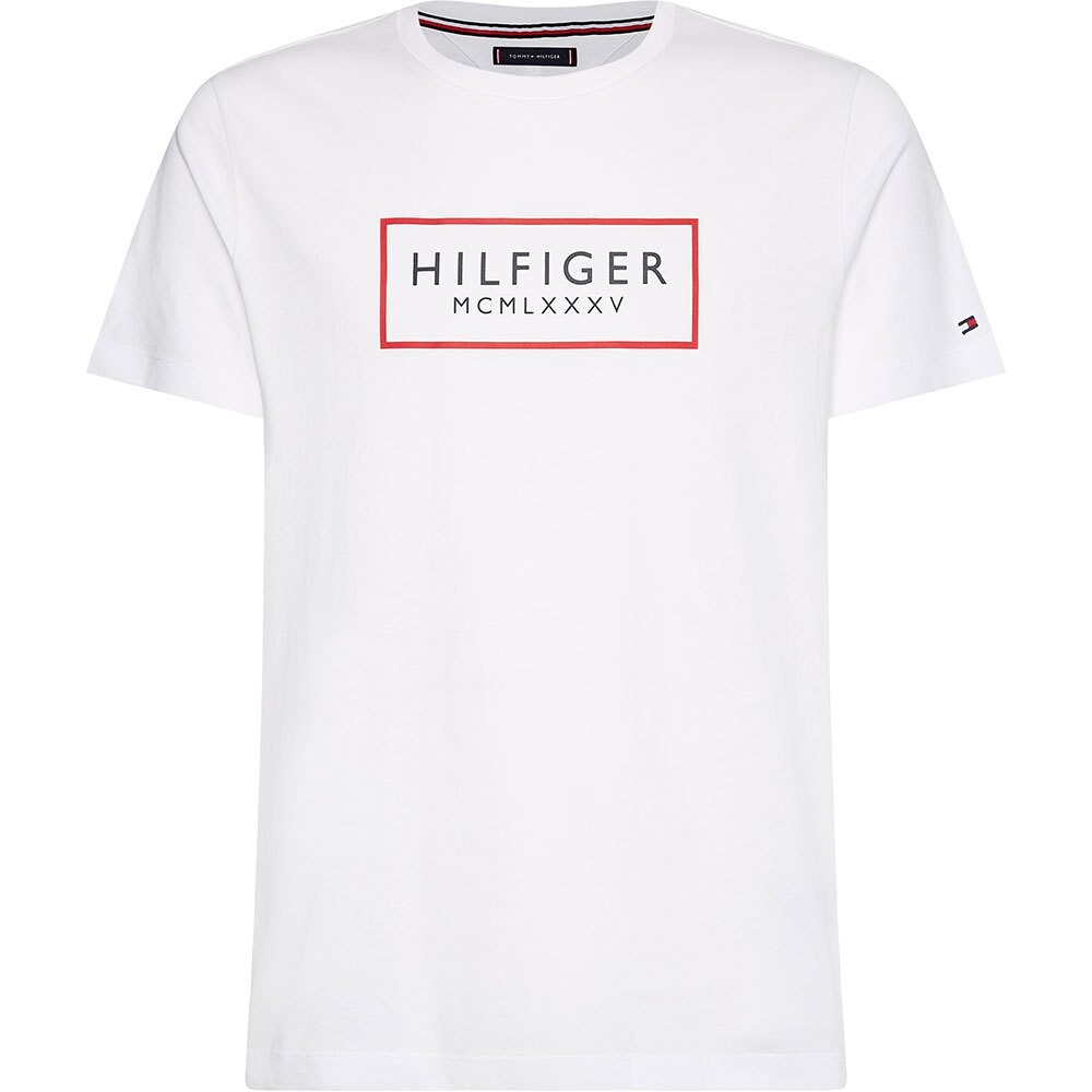 

Рубашка с коротким рукавом Tommy Hilfiger Box Outline, белый