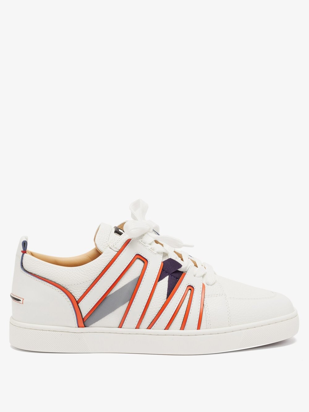 

Кожаные кроссовки viva vida со съемной бахилой Christian Louboutin, белый