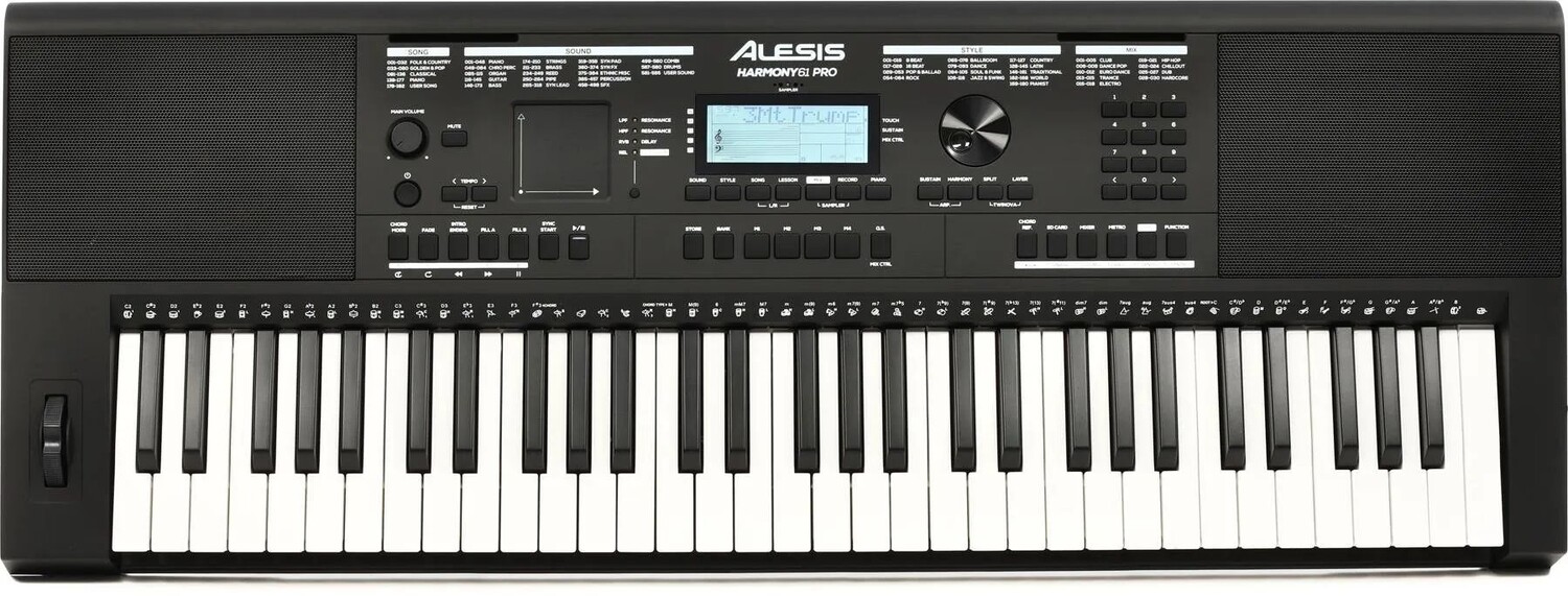 

Alesis Harmony 61 Pro 61-клавишная портативная клавиатура-аранжировщик