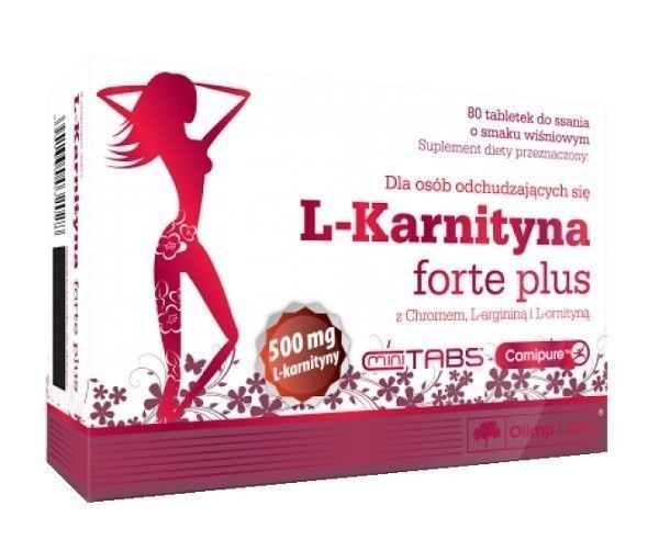 Препарат, способствующий снижению веса Olimp L-Karnityna Forte Plus , 80 шт