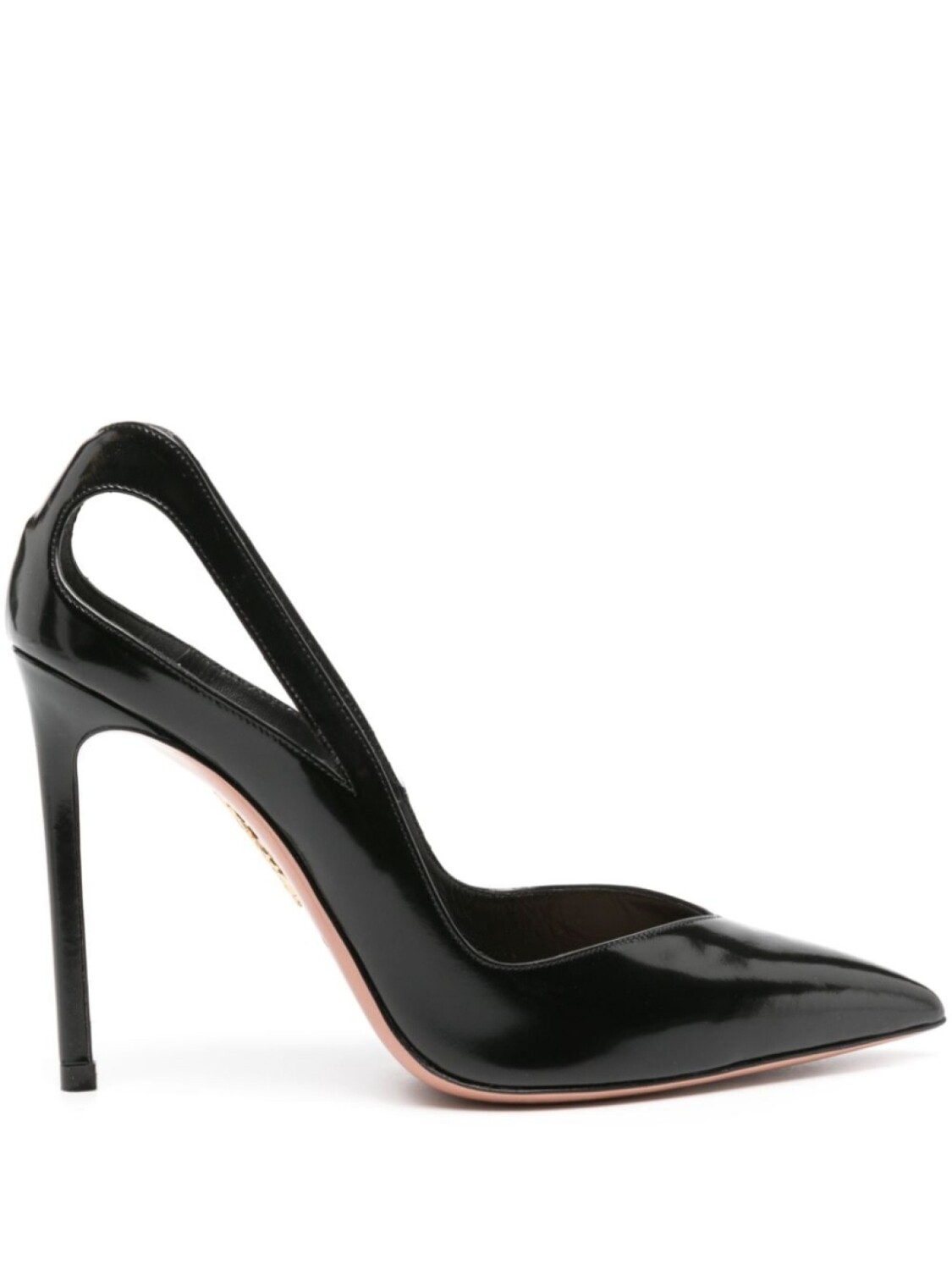 

Aquazzura туфли Sheeva 105 с вырезами, черный