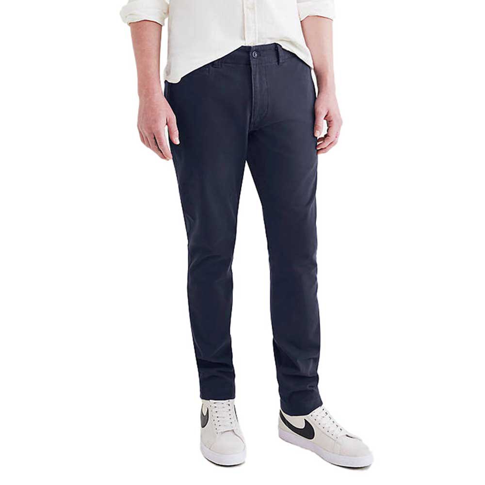 Брюки Dockers Smart 360 Flex California Regular Waist Chino, синий брюки pepe jeans charly regular waist chino синий