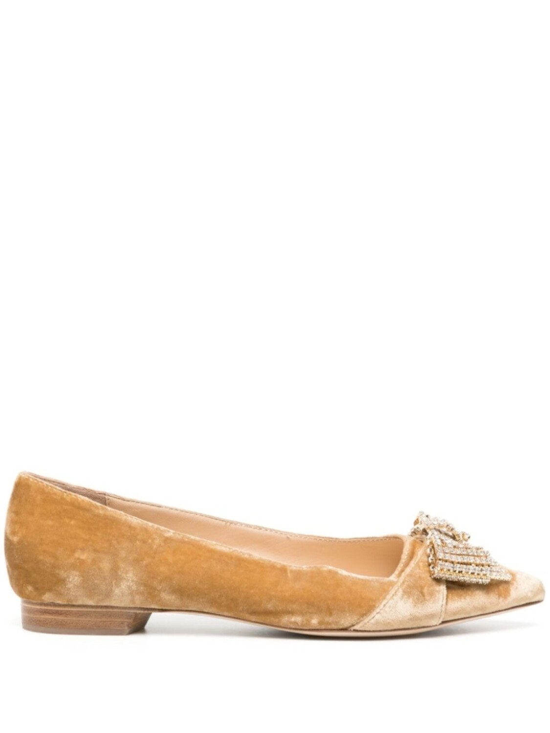 

Бархатные балетки Pretty Dee Ocleppo, коричневый