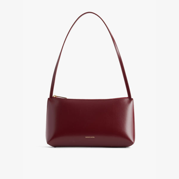 

Кожаная сумка через плечо Gaia Mansur Gavriel, бордовый