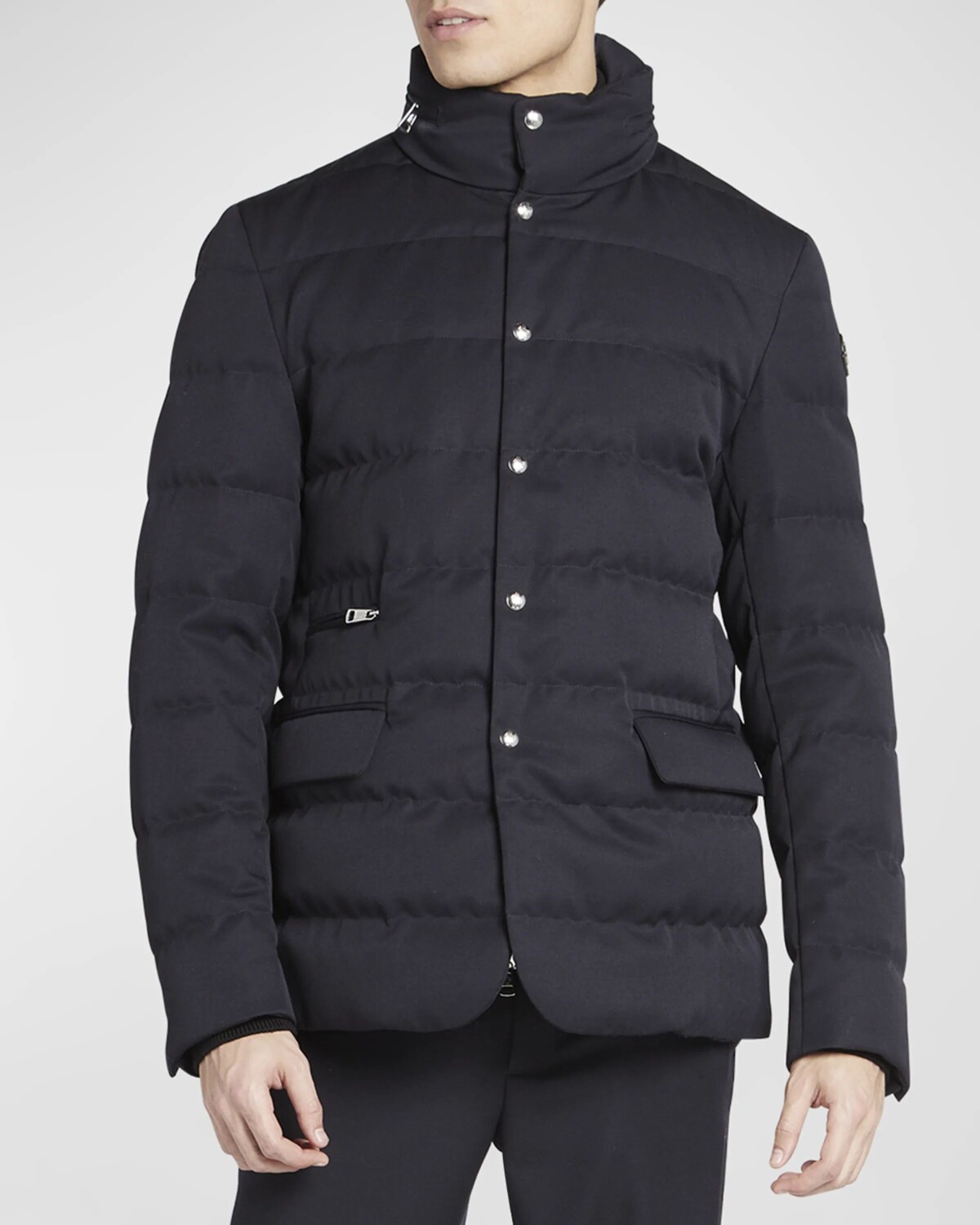 

Мужская куртка-пуховик Bess Blazer Moncler, цвет Navy