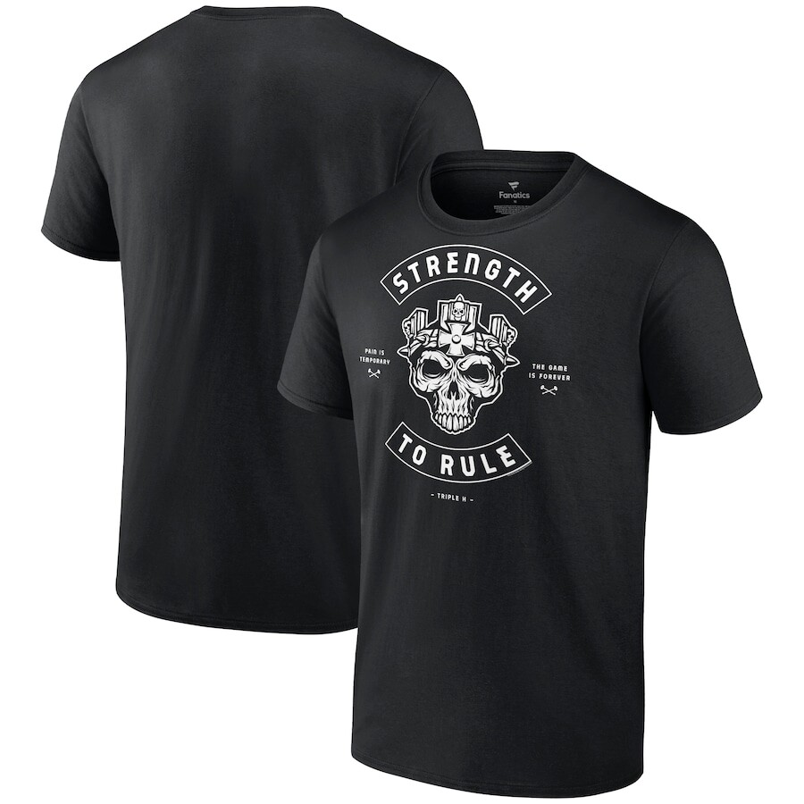 

Футболка с коротким рукавом Fanatics Branded Triple H, черный