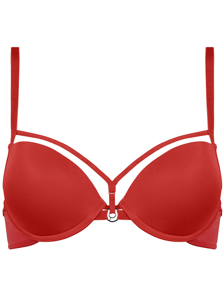 

Бюстгальтер пуш ап Marlies Dekkers, красный