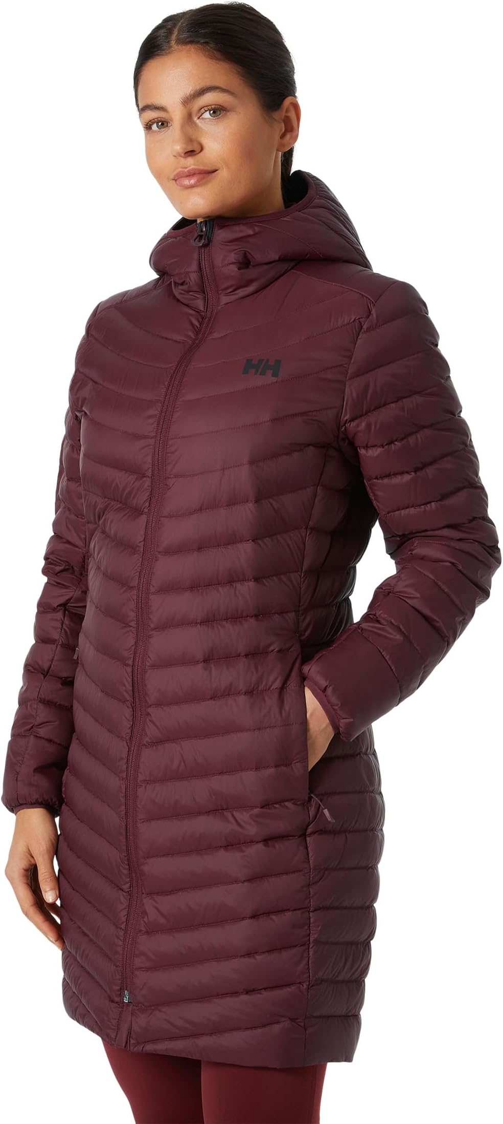 Куртка Verglas Hooded Down Hybrid Insulator Helly Hansen, цвет Hickory